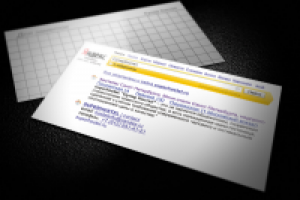 Визитка в стиле Яндекс