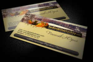 Визитка Федоскино Палех