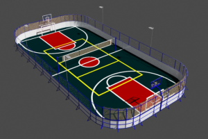 Моделирование спортивных объектов