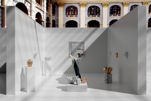 Визуализация выставочного стенда