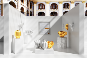 Визуализация выставочного стенда