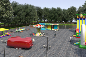 Визуализация будущего парка