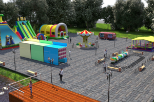 Визуализация будущего парка