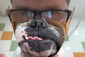 Маска для Instagramm COVID