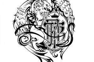 персональный знак с монограммой