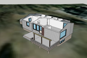 3D проект дома (200 кв.м.)