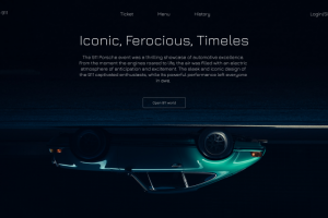 Сайт для встречи закрытого клуба Porshe 911 club