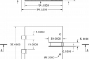 Крышка батарейно отсека (Переносный детектор)