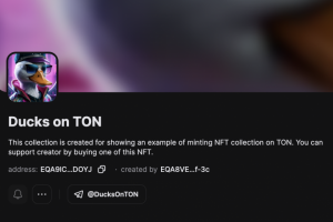 NFT-коллекция на TON