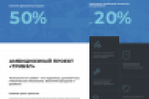 Вёрстка адаптивного, анимированного сайта на WordPress и Laravel