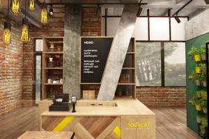 Дизайн интерьера магазина "Чайку?"