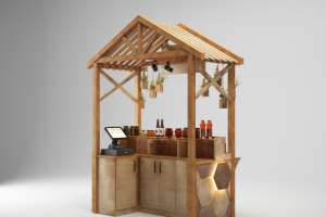 Дизайн острова "Медовуха башкортостана"