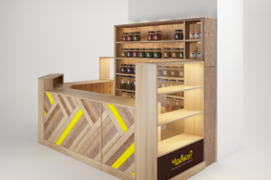 Дизайн торгового острова "Чайку?", г. Екатеринбург