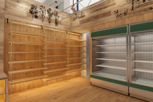 Дизайн интерьера продуктового магазина "Экомаркет"