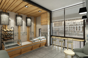 Дизайн интерьера пекарни