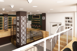 Дизайн интерьера бара "Маруся"