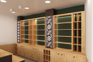 Дизайн интерьера бара "Маруся"