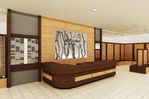 Дизайн интерьера магазина охоты и рыбалки "Стрелец", 500 м2