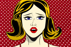 Девушка из комиксов