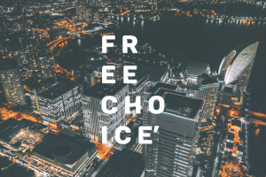 Логотип для компании молодежной одежды "Free choice`"