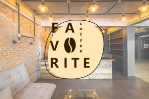 Логотип для компании по продаже кофе "Favorite coffee"