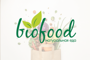 Логотип для онлайн-магазина натуральных продуктов