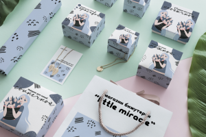 Дизайн коробочек для магазина бижутерии “little miracle”