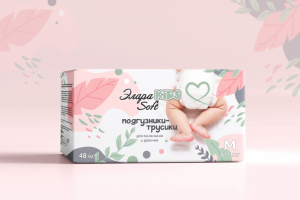 Упаковка подгузников-трусиков ЭлараKids Soft