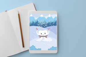 Иллюстрация в Инстаграм для профиля стоматологической клиники