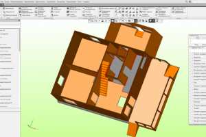 План дома в 3д