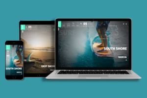 GO SURF // Адаптивная верстка