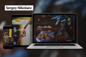 Anna Zhgurskaya // Верстка + Посадка Wordpress