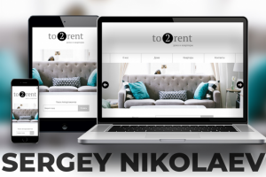 TO2RENT Дома и квартиры // Верстка HTML, SCSS, JQuery