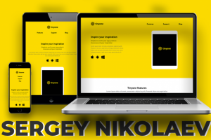 TinyOne // Адаптивный Landing Page