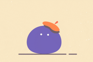 Simple 2D animation Gravity AE