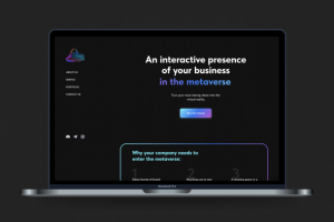 Landing Page «Metaconstructor» интеграция бизнеса метавселенной