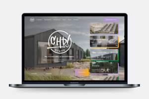 Сайт модульного отеля «СНЫ»