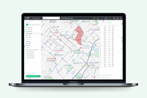 Интерфейс сервиса по инвентаризации зеленых насаждений «ГОР»
