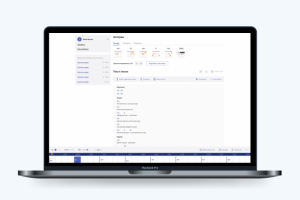 Интерфейс плеера для разбора гитарных песен Tabs4me