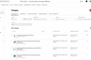 Наполнение и ведение магазина на маркетплейсе AliExpress