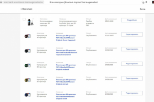 Наполнение и ведение магазина на маркетплейсе СберМегаМаркет