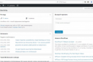 Наполнение сайта на WordPress
