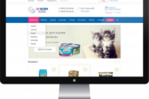 Дизайн интернет-магазина товаров для животных
