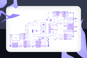 Векторный план здания в МСК