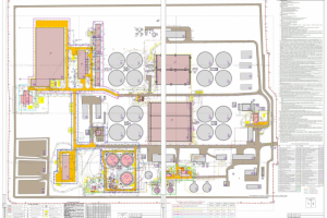 Стройгенплан в составе ПОС (инженерные сооружения)