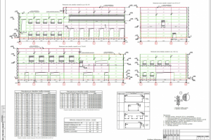 Раскладка сэндвич панелей на административное здание