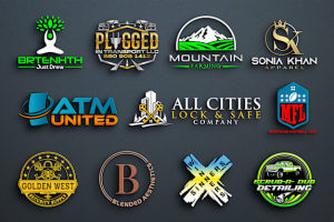 современный дизайн логотипа