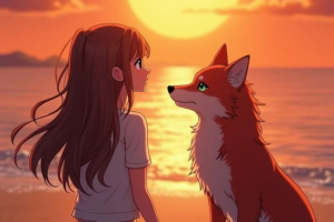 Девочка и волк