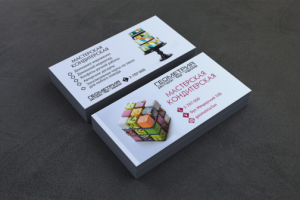 Визитка для кондитерской