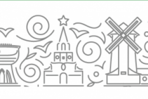 Линейная графика о Татарстане